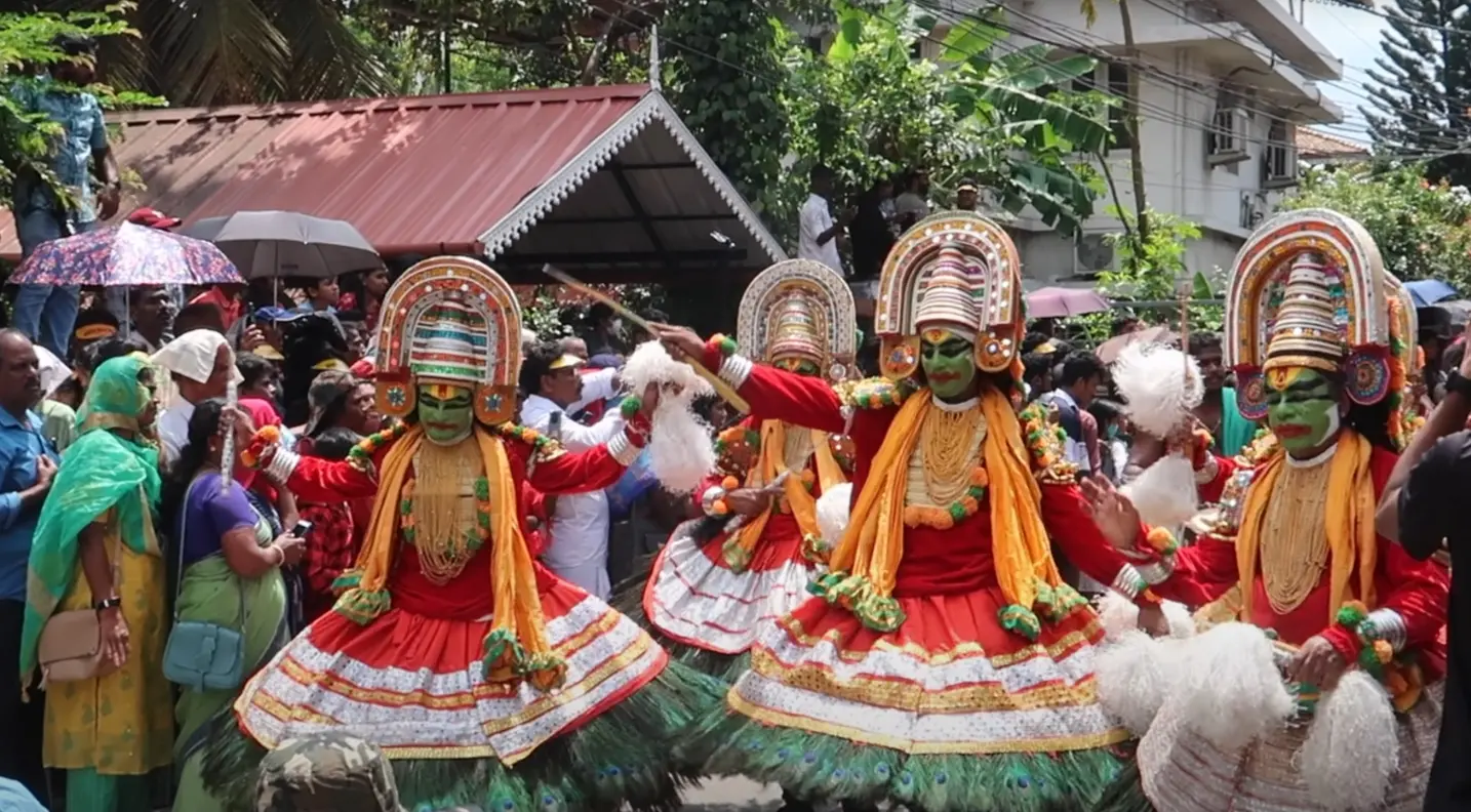 Athachamayam procession in Thripunithura