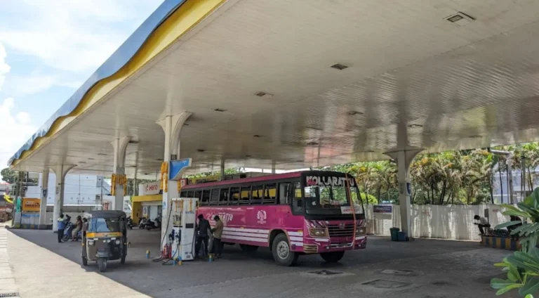 Current Pai petrol station in Changanassery